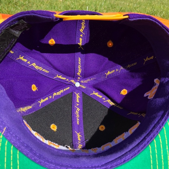 Purple / Yellow Young & Reckless Hat - Picture 4 of 4